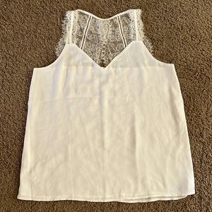 LOFT V-Neck Lace Cami